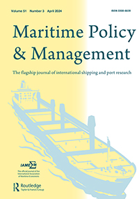 Cover image for Maritime Policy & Management, Volume 51, Issue 3
