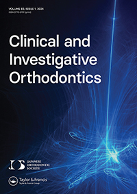 Cover image for Clinical and Investigative Orthodontics, Volume 83, Issue 1