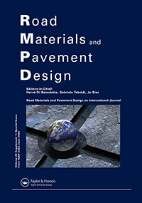 Cover image for Road Materials and Pavement Design, Volume 25, Issue sup1