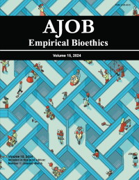 Cover image for AJOB Primary Research, Volume 15, Issue 1