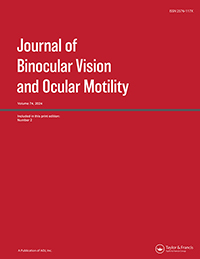 Cover image for Journal of Binocular Vision and Ocular Motility, Volume 74, Issue 2