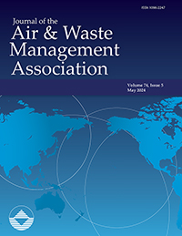 Cover image for Journal of the Air &amp; Waste Management Association, Volume 74, Issue 5