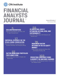 Cover image for Financial Analysts Journal, Volume 80, Issue 3