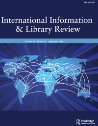 Cover image for The International Information & Library Review, Volume 56, Issue 2