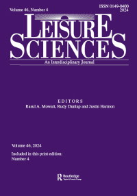 Cover image for Leisure Sciences, Volume 46, Issue 4