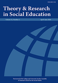 Cover image for Theory & Research in Social Education, Volume 52, Issue 2