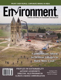 Cover image for Environment: Science and Policy for Sustainable Development, Volume 66, Issue 4