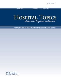 Cover image for Hospital Topics, Volume 102, Issue 2
