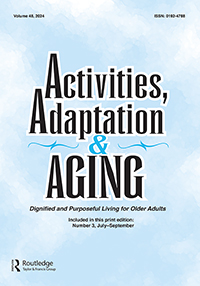 Cover image for Activities, Adaptation & Aging, Volume 48, Issue 3