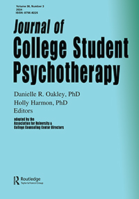 Cover image for Journal of College Student Mental Health, Volume 38, Issue 3