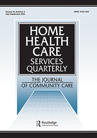 Cover image for Home Health Care Services Quarterly, Volume 43, Issue 3