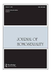 Cover image for Journal of Homosexuality, Volume 71, Issue 9