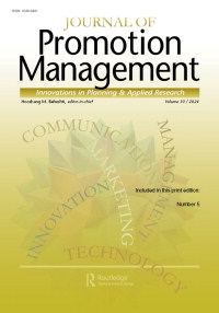 Cover image for Journal of Promotion Management, Volume 30, Issue 5