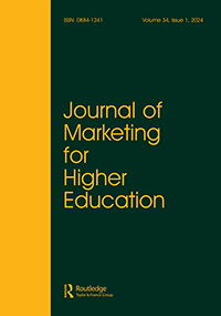 Cover image for Journal of Marketing for Higher Education, Volume 34, Issue 1