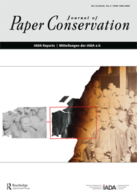 Cover image for Journal of Paper Conservation, Volume 25, Issue 2