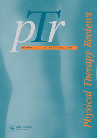 Cover image for Physical Therapy Reviews, Volume 29, Issue 1-3