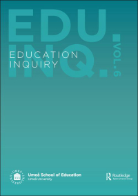 Cover image for Education Inquiry, Volume 15, Issue 3