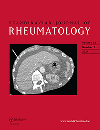 Cover image for Scandinavian Journal of Rheumatology, Volume 53, Issue 2