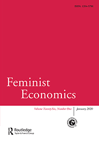 Cover image for Feminist Economics, Volume 26, Issue 1, 2020