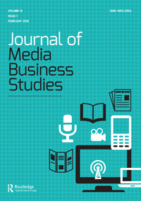 Cover image for Journal of Media Business Studies, Volume 12, Issue 1, 2015