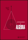 Cover image for Communications in Algebra, Volume 20, Issue 12, 1992