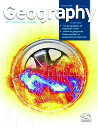 Cover image for Geography, Volume 95, Issue 1, 2010
