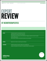 Cover image for Expert Review of Neurotherapeutics, Volume 20, Issue 4, 2020