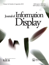 Cover image for Journal of Information Display, Volume 16, Issue 3, 2015
