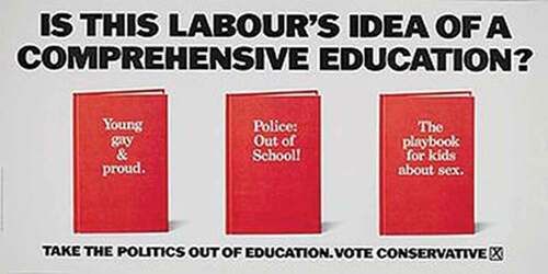 Figure 2. Conservative Party Campaign poster for the 1987 general election (Conservative Party Archives Poster).