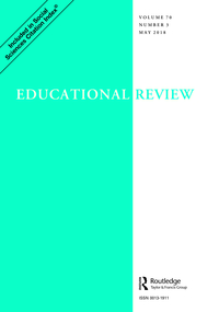 Cover image for Educational Review, Volume 70, Issue 3, 2018