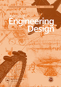 Cover image for Journal of Engineering Design, Volume 30, Issue 8-9, 2019