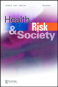 Cover image for Health, Risk & Society, Volume 12, Issue 5, 2010