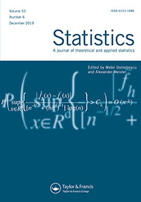 Cover image for Statistics, Volume 53, Issue 6, 2019