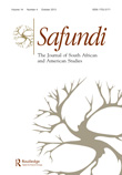 Cover image for Safundi, Volume 14, Issue 4, 2013