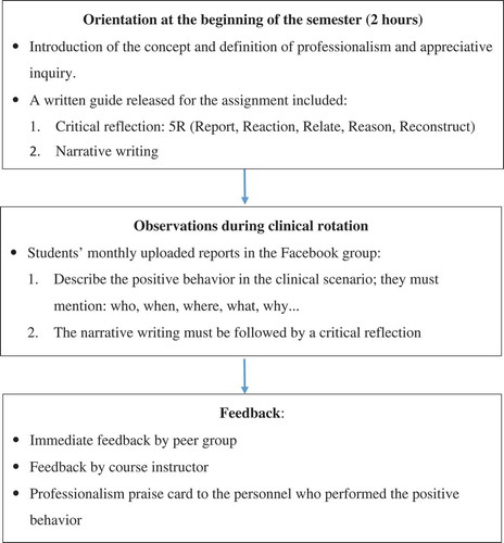 Figure 1. Curriculum procedures and requirements.