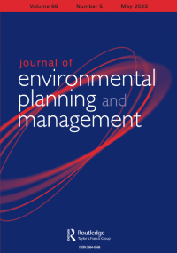 Cover image for Journal of Environmental Planning and Management, Volume 66, Issue 5, 2023
