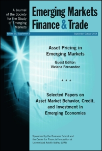 Cover image for Emerging Markets Finance and Trade, Volume 53, Issue 5, 2017