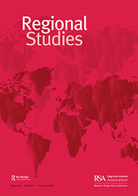 Cover image for Regional Studies, Volume 54, Issue 2, 2020