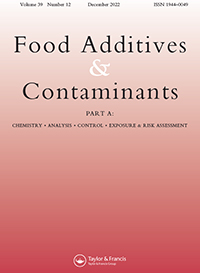 Cover image for Food Additives & Contaminants: Part A, Volume 39, Issue 12, 2022