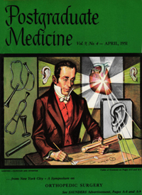 Cover image for Postgraduate Medicine, Volume 9, Issue 4, 1951