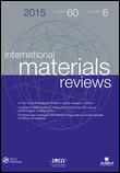 Cover image for International Materials Reviews, Volume 39, Issue 4, 1994