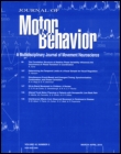 Cover image for Journal of Motor Behavior, Volume 40, Issue 1, 2008
