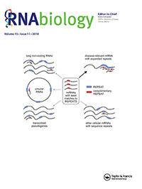 Cover image for RNA Biology, Volume 15, Issue 11, 2018