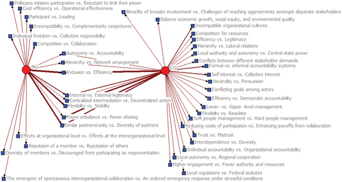 Figure 3. Tensions or Paradoxes in the NG and CG literature.