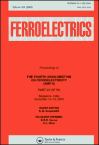 Cover image for Ferroelectrics, Volume 373, Issue 1, 2008