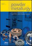 Cover image for Powder Metallurgy, Volume 34, Issue 2, 1991