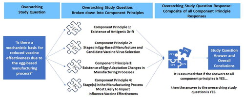 Figure 1. The research question and component principles.
