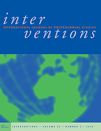 Cover image for Interventions, Volume 20, Issue 5, 2018
