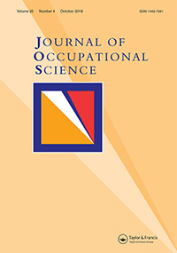 Cover image for Journal of Occupational Science, Volume 25, Issue 4, 2018