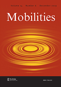 Cover image for Mobilities, Volume 14, Issue 6, 2019